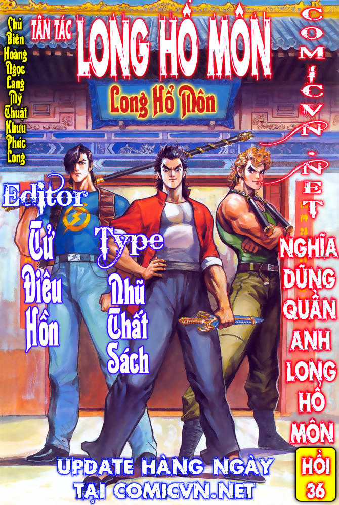Long Hổ Môn Chapter 36 trang 1