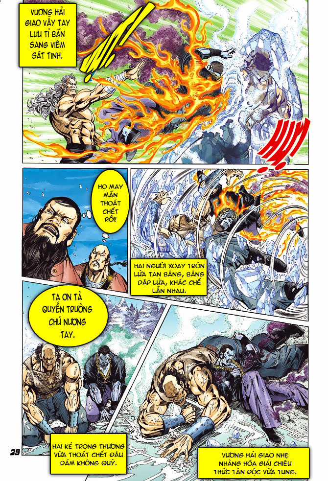 Long Hổ Môn Chapter 37 trang 28