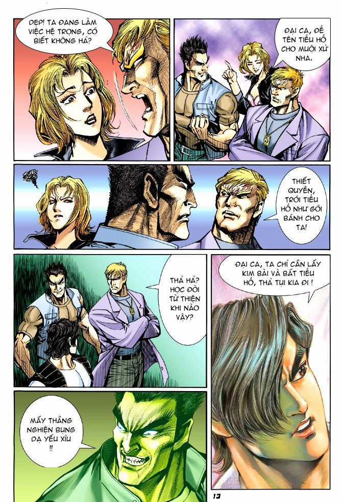 Long Hổ Môn Chapter 4 trang 13