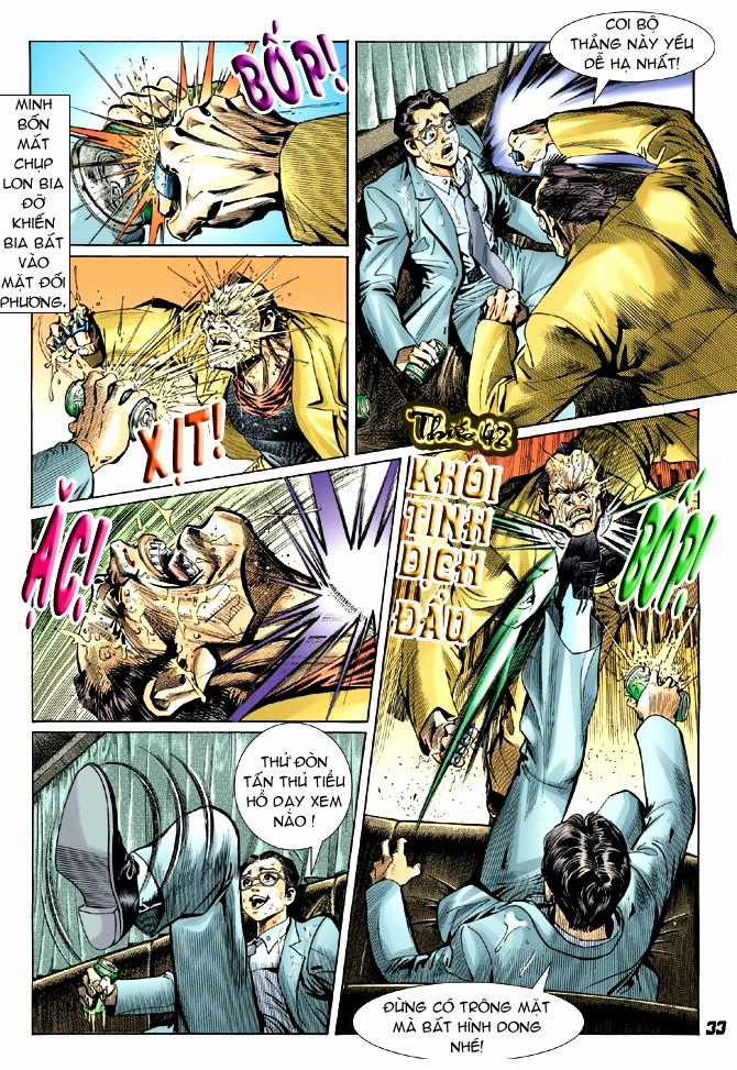 Long Hổ Môn Chapter 4 trang 33