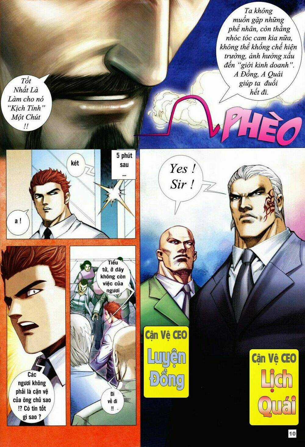 Long Hổ Soái Chapter 1 trang 10