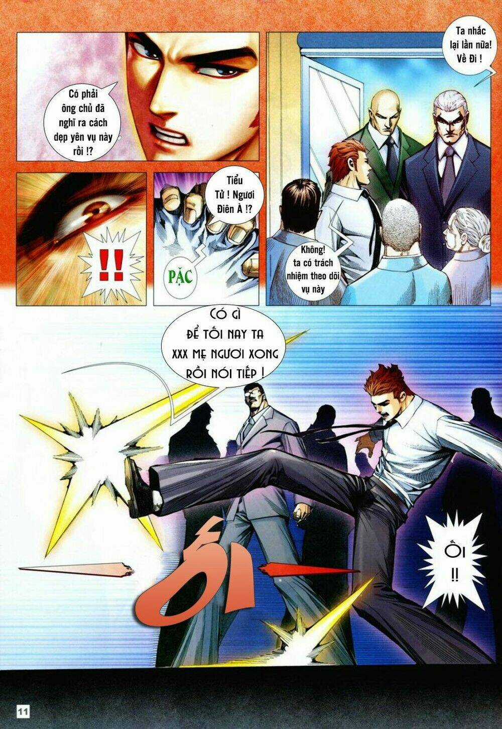 Long Hổ Soái Chapter 1 trang 11