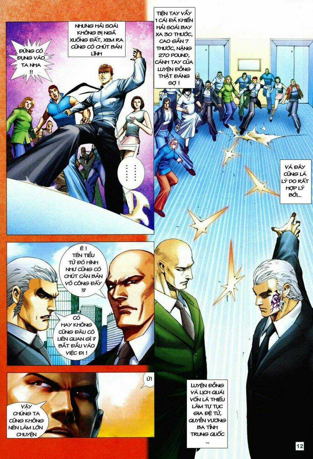 Long Hổ Soái Chapter 1 trang 12