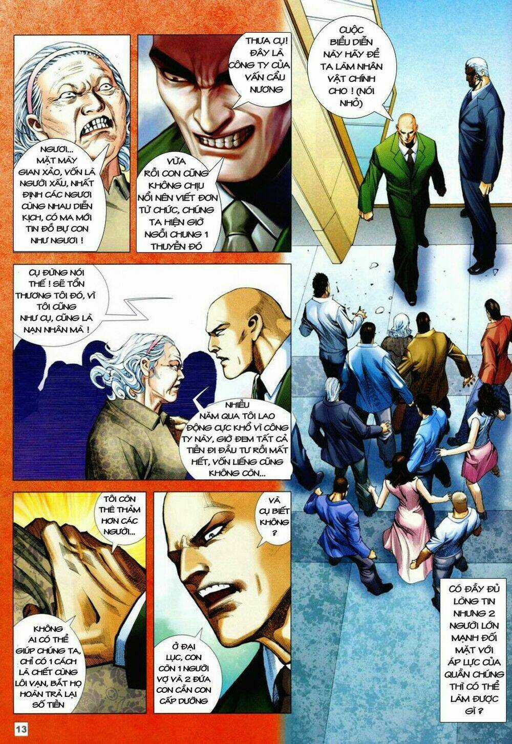 Long Hổ Soái Chapter 1 trang 13