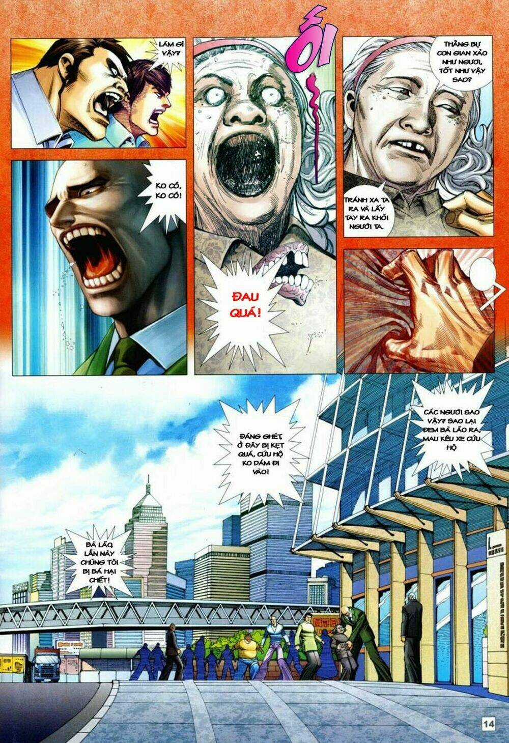 Long Hổ Soái Chapter 1 trang 14