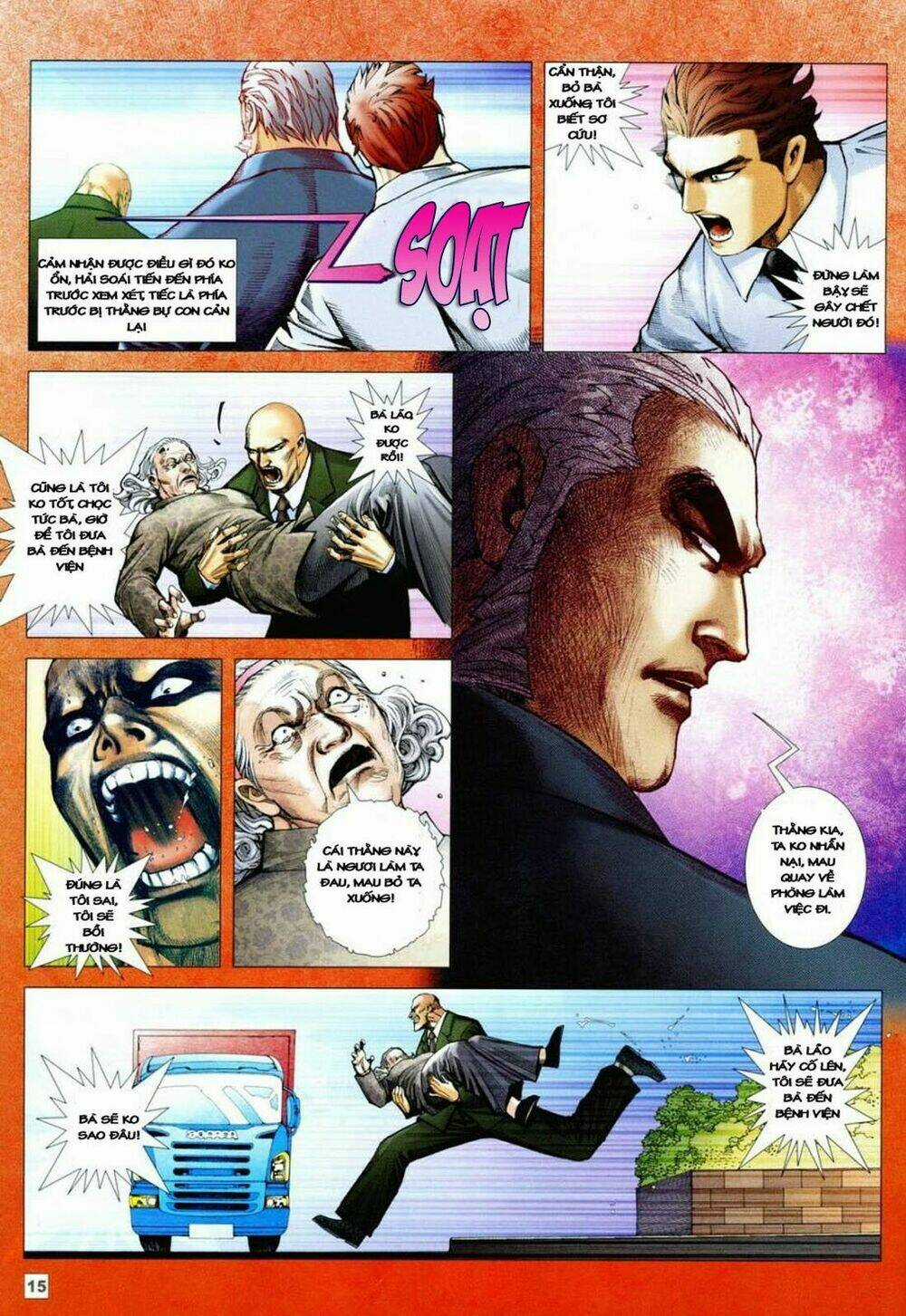 Long Hổ Soái Chapter 1 trang 15