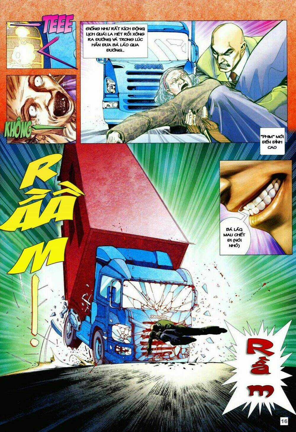 Long Hổ Soái Chapter 1 trang 16