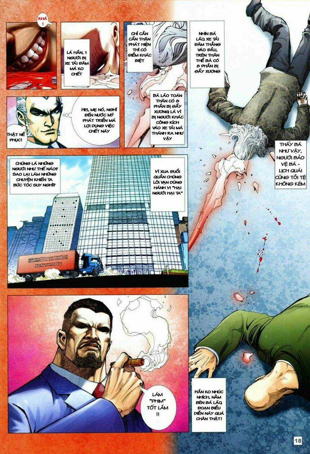 Long Hổ Soái Chapter 1 trang 18