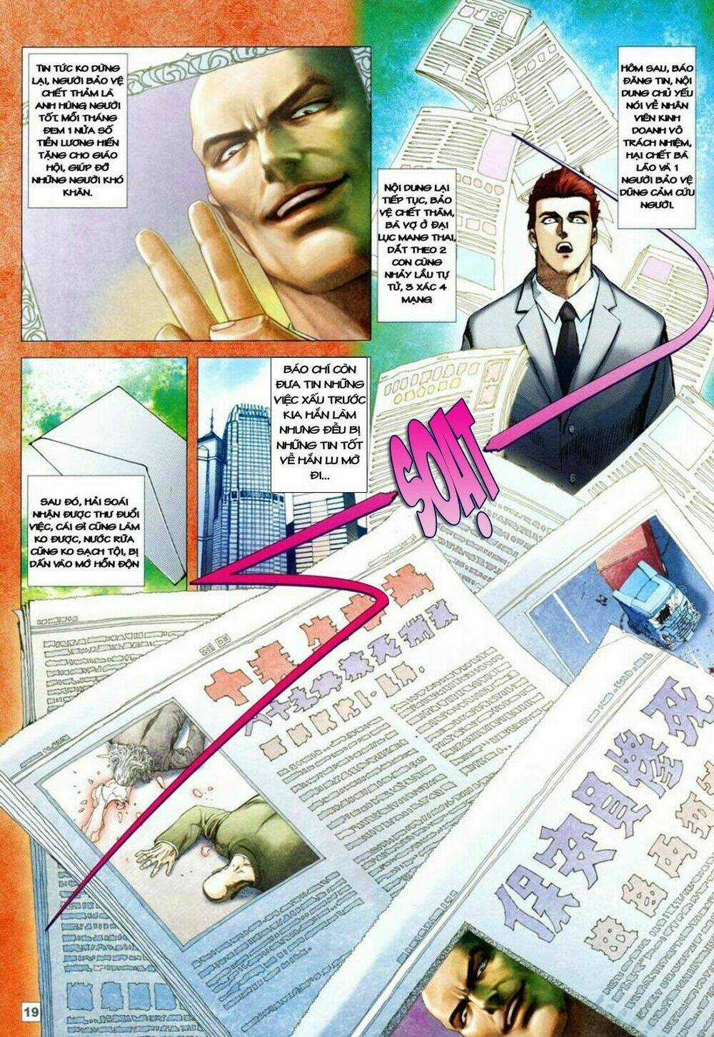 Long Hổ Soái Chapter 1 trang 19