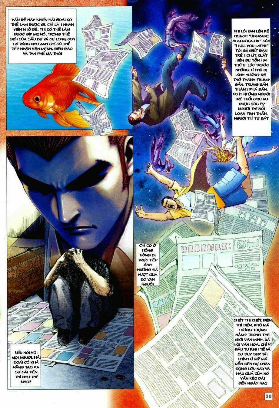 Long Hổ Soái Chapter 1 trang 20