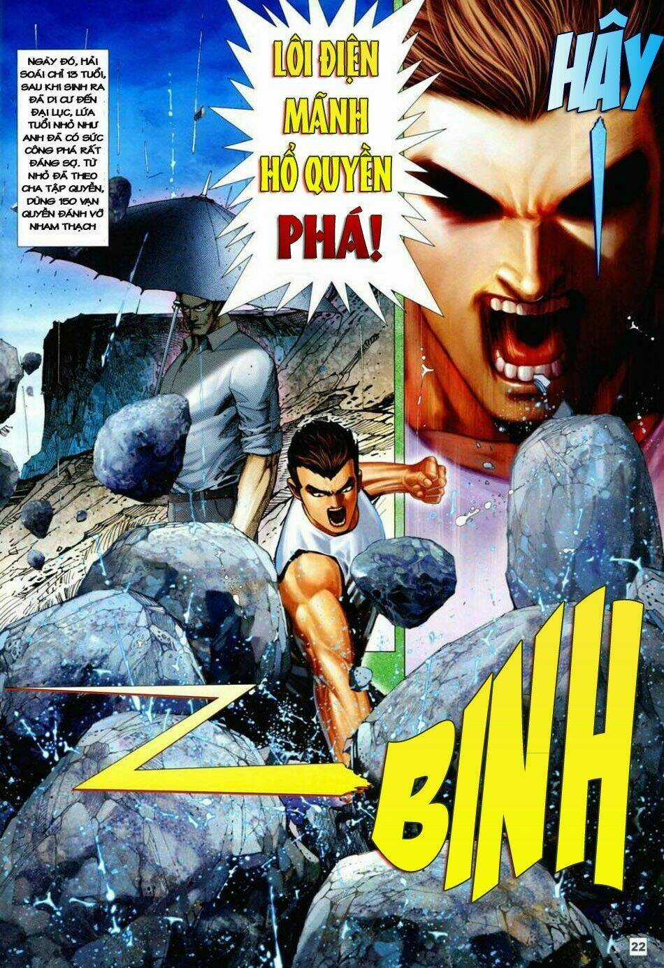 Long Hổ Soái Chapter 1 trang 22