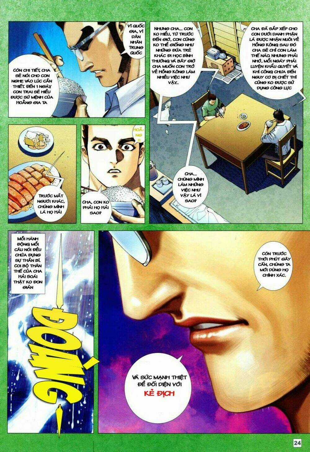 Long Hổ Soái Chapter 1 trang 24