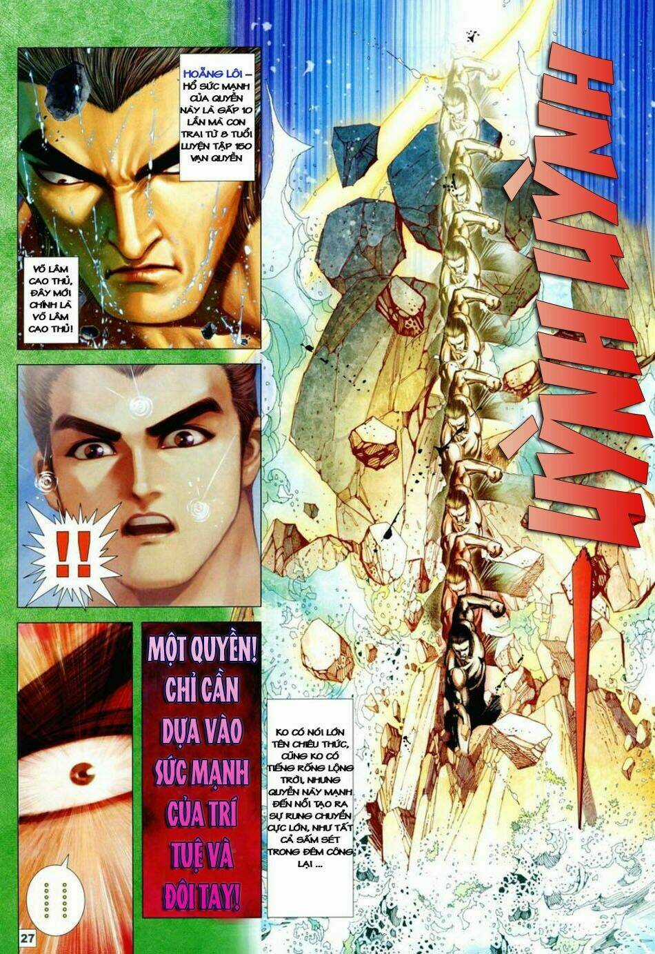 Long Hổ Soái Chapter 1 trang 27