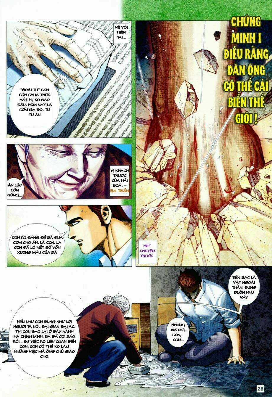 Long Hổ Soái Chapter 1 trang 28