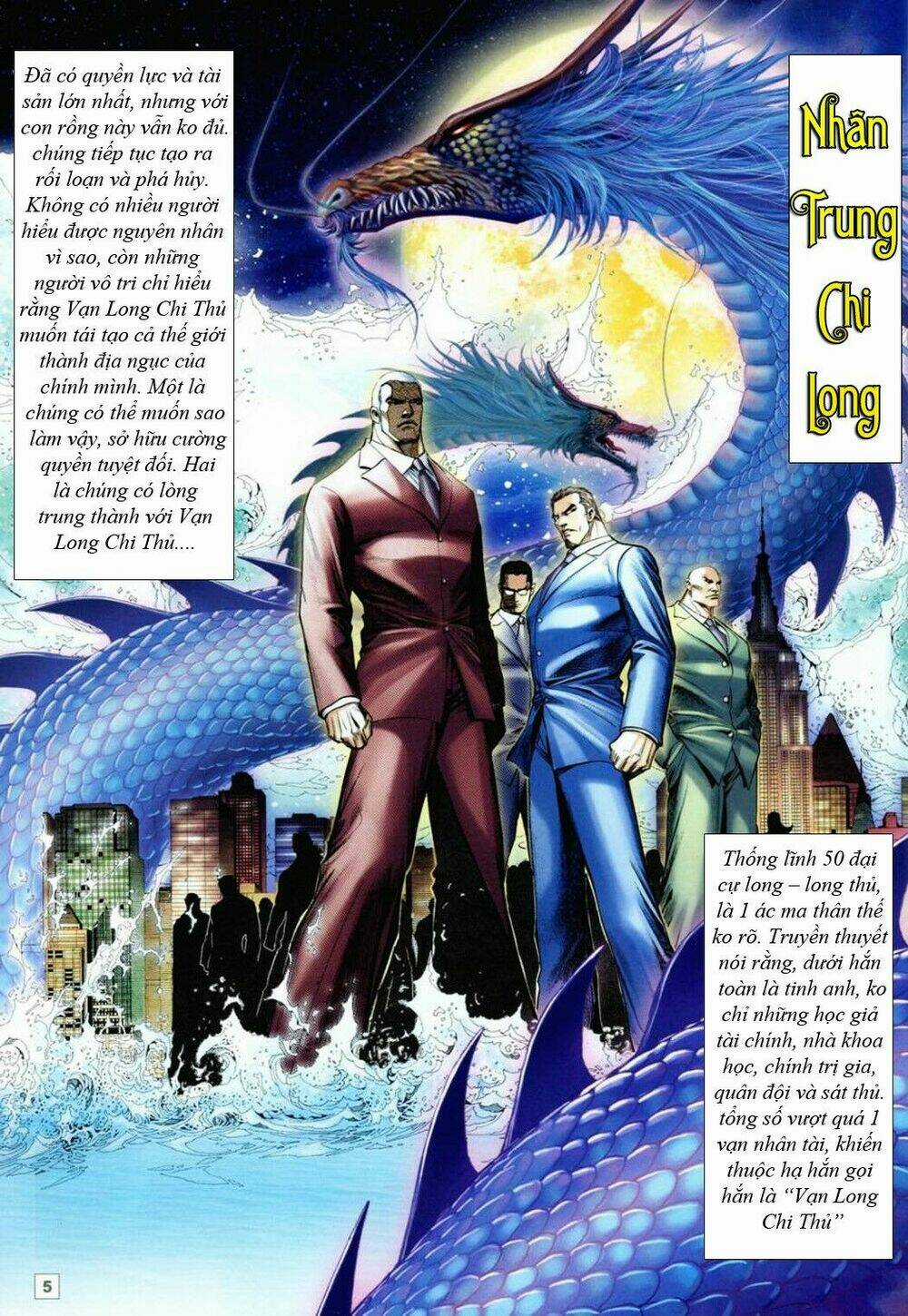 Long Hổ Soái Chapter 1 trang 5