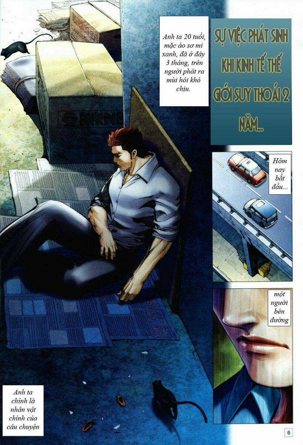 Long Hổ Soái Chapter 1 trang 6