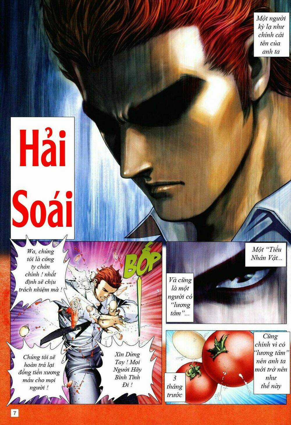 Long Hổ Soái Chapter 1 trang 7