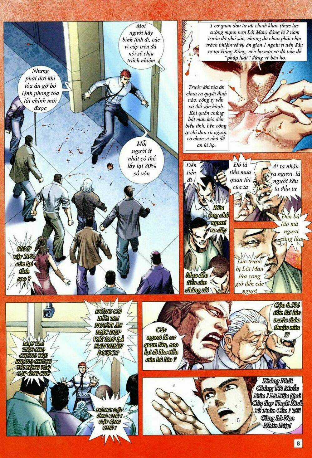 Long Hổ Soái Chapter 1 trang 8