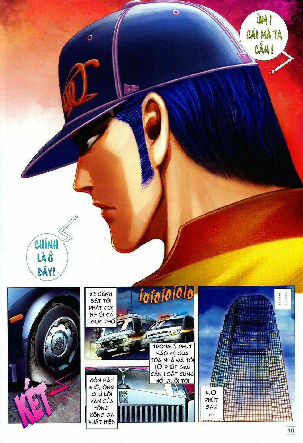 Long Hổ Soái Chapter 2 trang 10