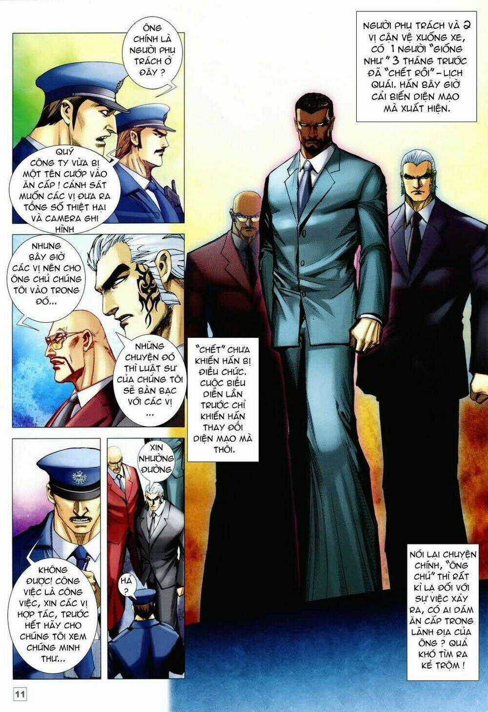 Long Hổ Soái Chapter 2 trang 11