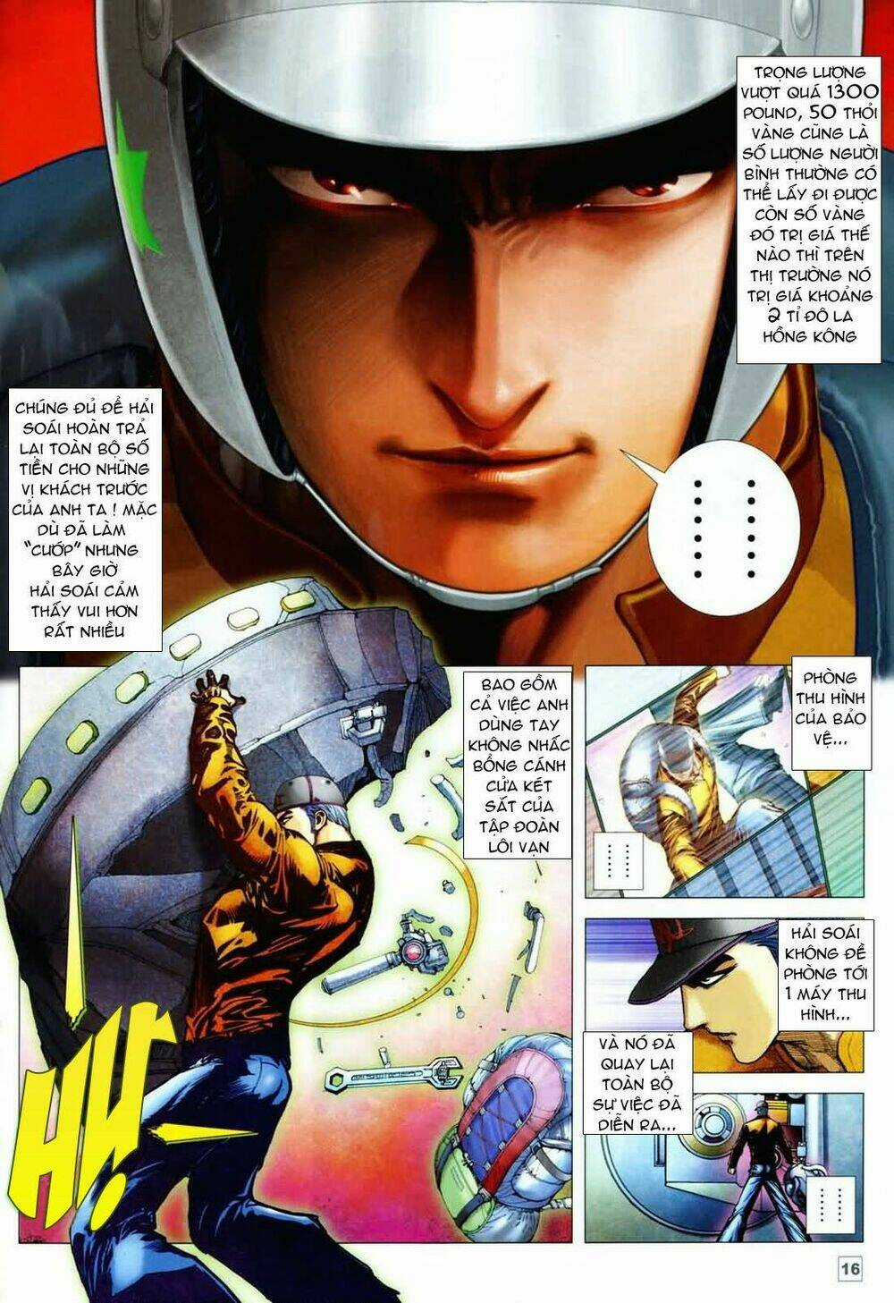 Long Hổ Soái Chapter 2 trang 16