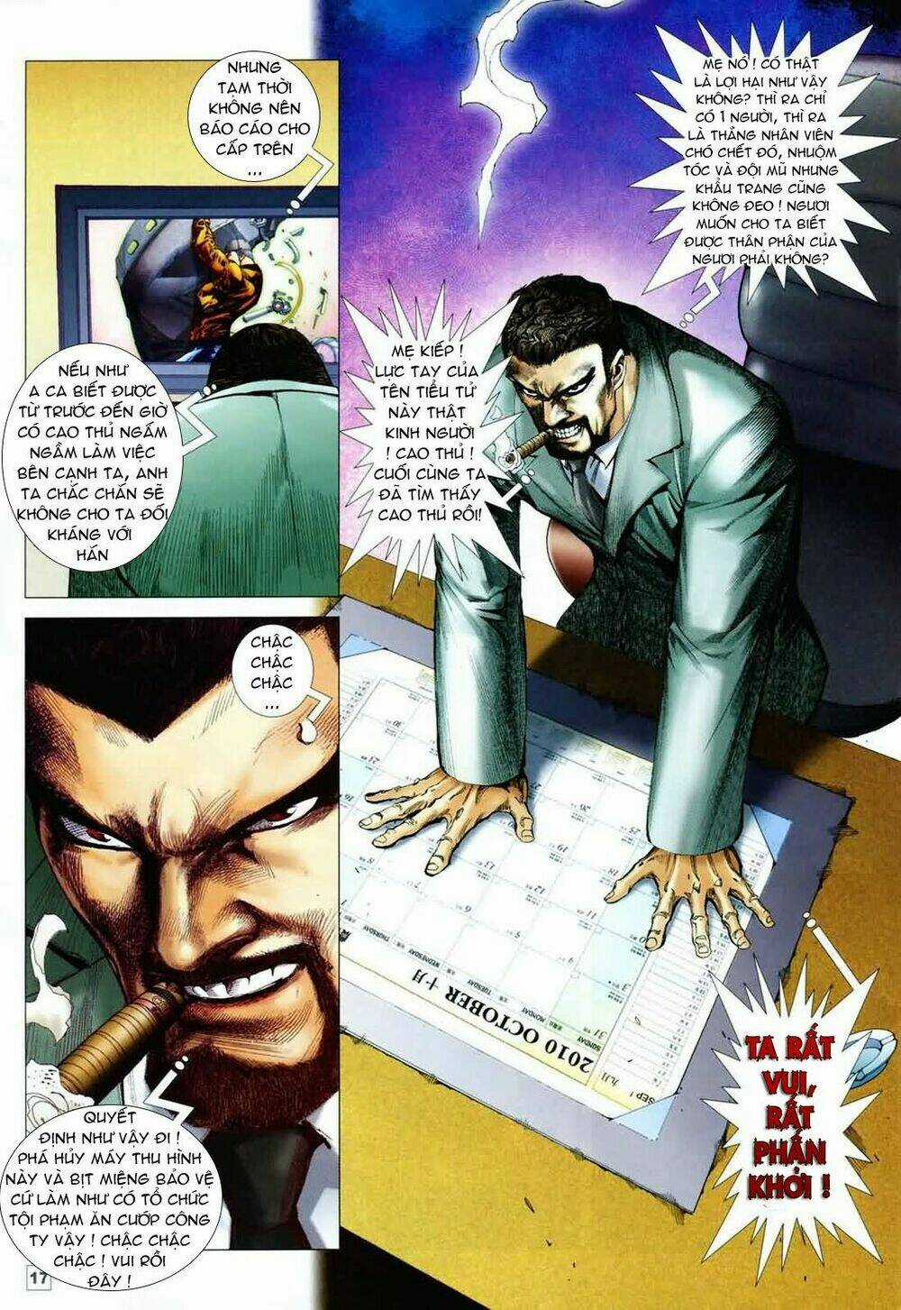 Long Hổ Soái Chapter 2 trang 17