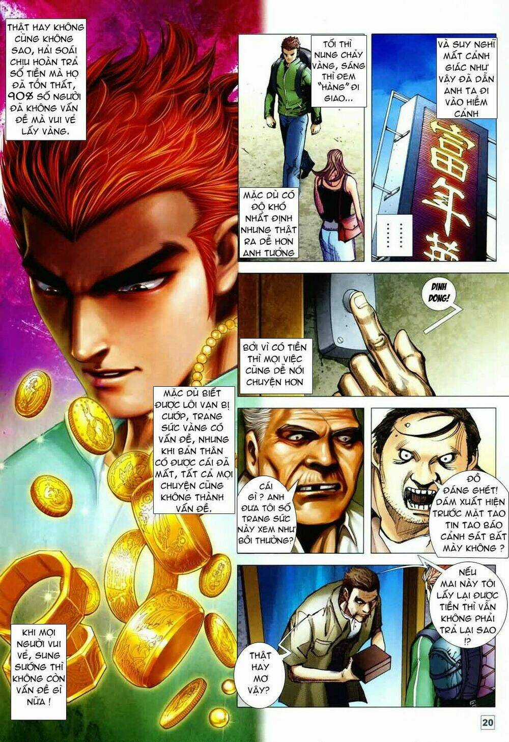 Long Hổ Soái Chapter 2 trang 20