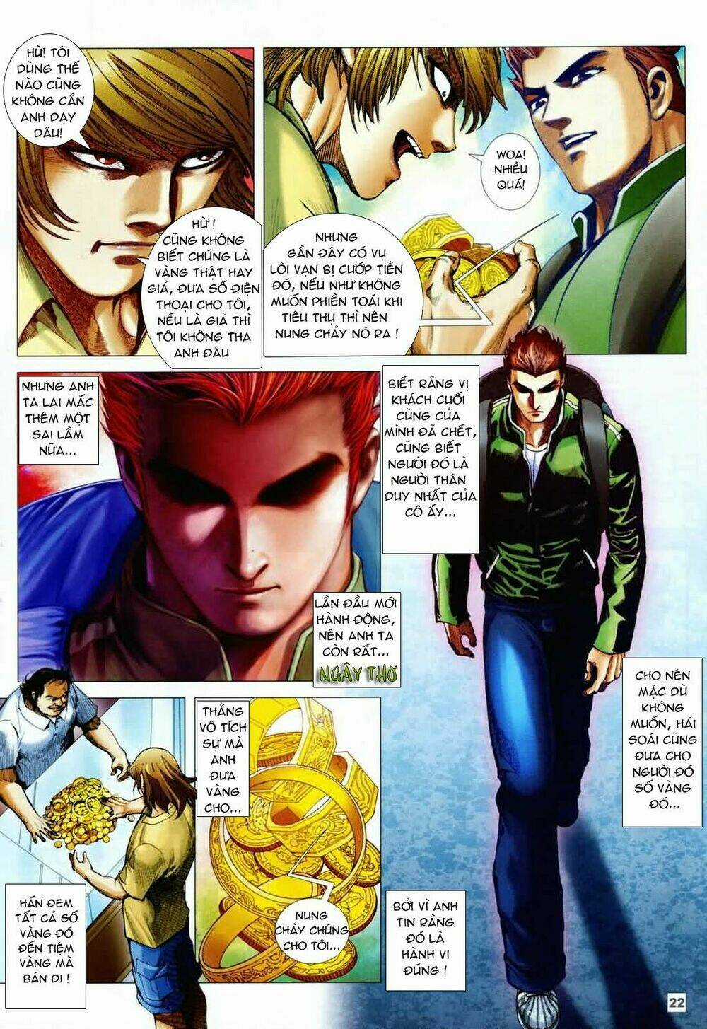 Long Hổ Soái Chapter 2 trang 22