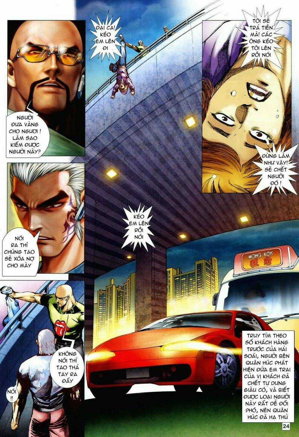 Long Hổ Soái Chapter 2 trang 24