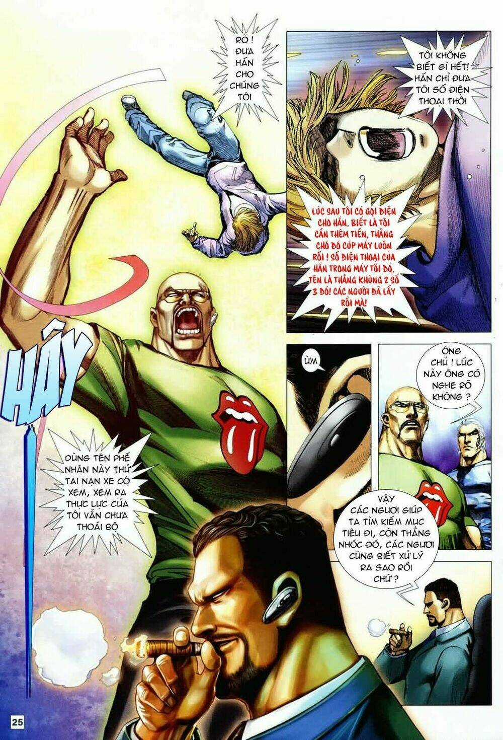 Long Hổ Soái Chapter 2 trang 25