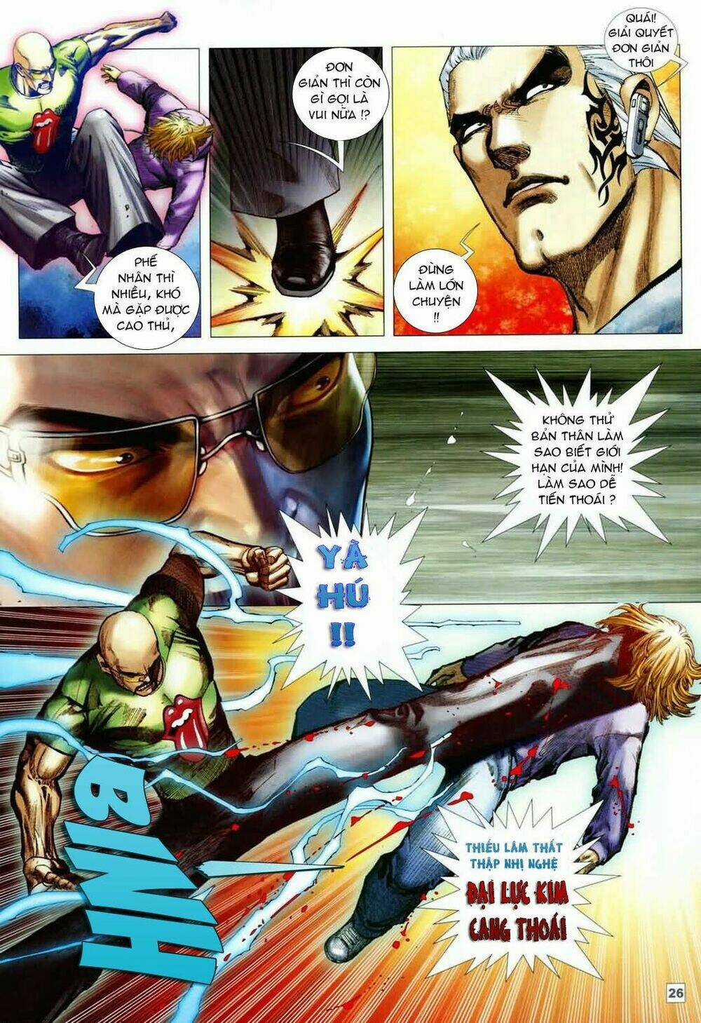 Long Hổ Soái Chapter 2 trang 26