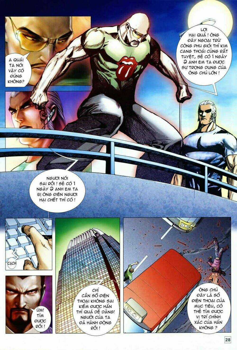 Long Hổ Soái Chapter 2 trang 28