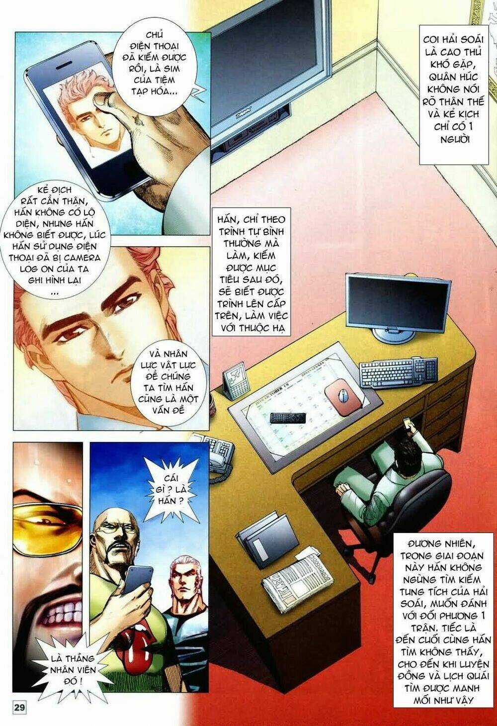 Long Hổ Soái Chapter 2 trang 29