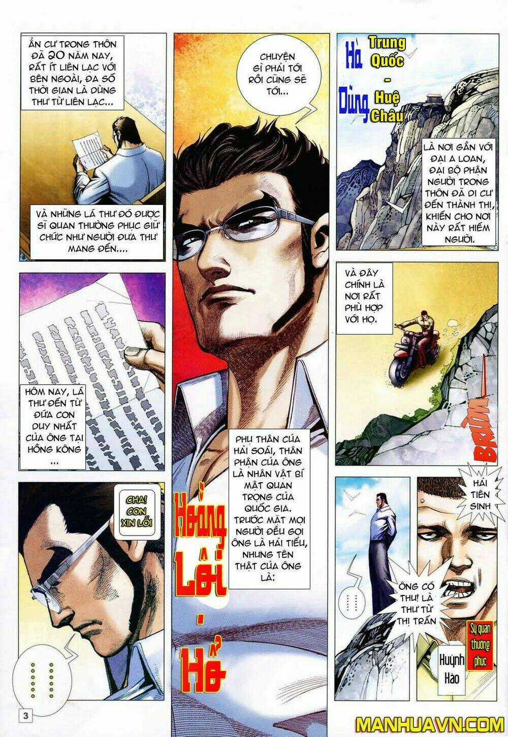 Long Hổ Soái Chapter 2 trang 3