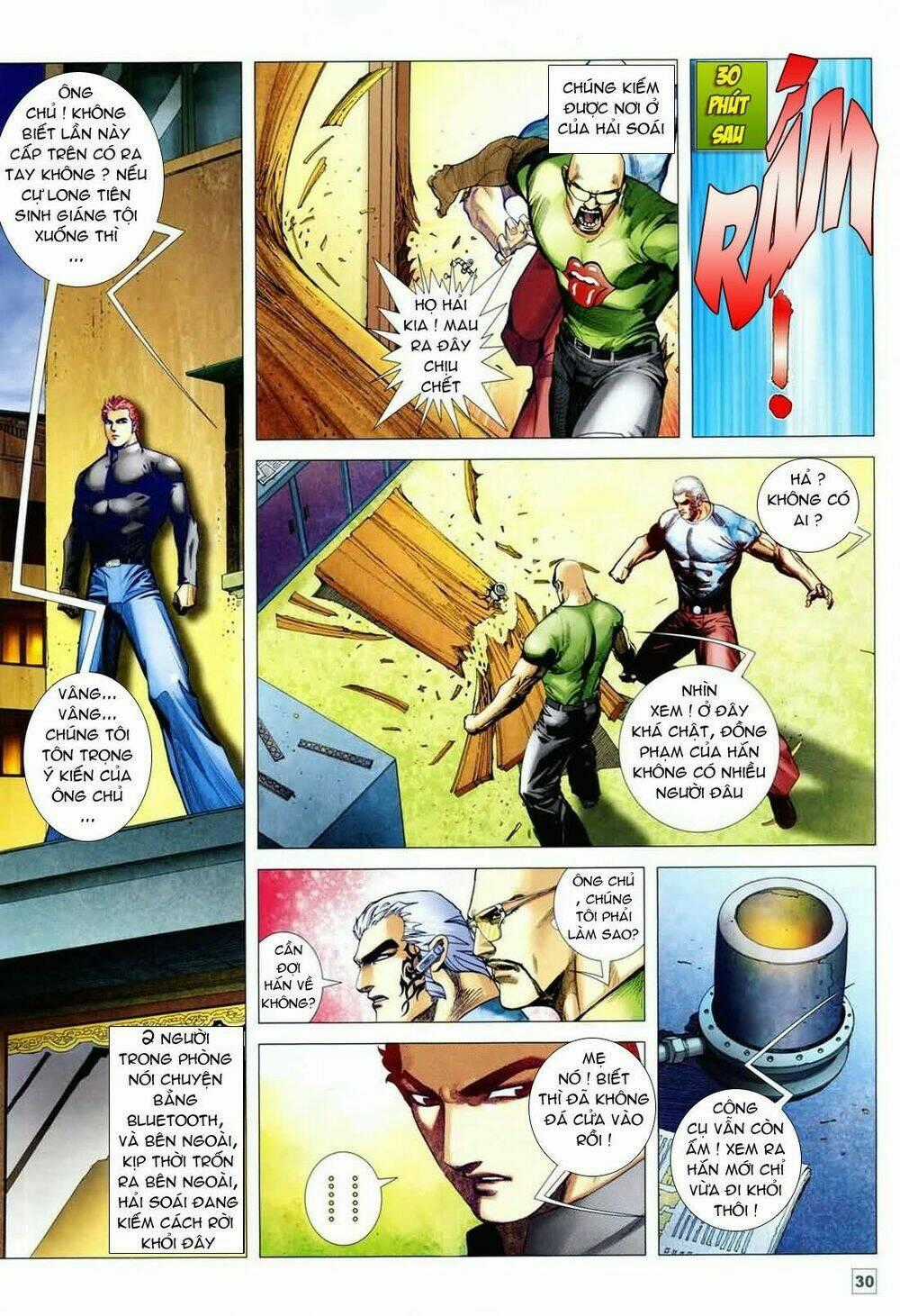 Long Hổ Soái Chapter 2 trang 30