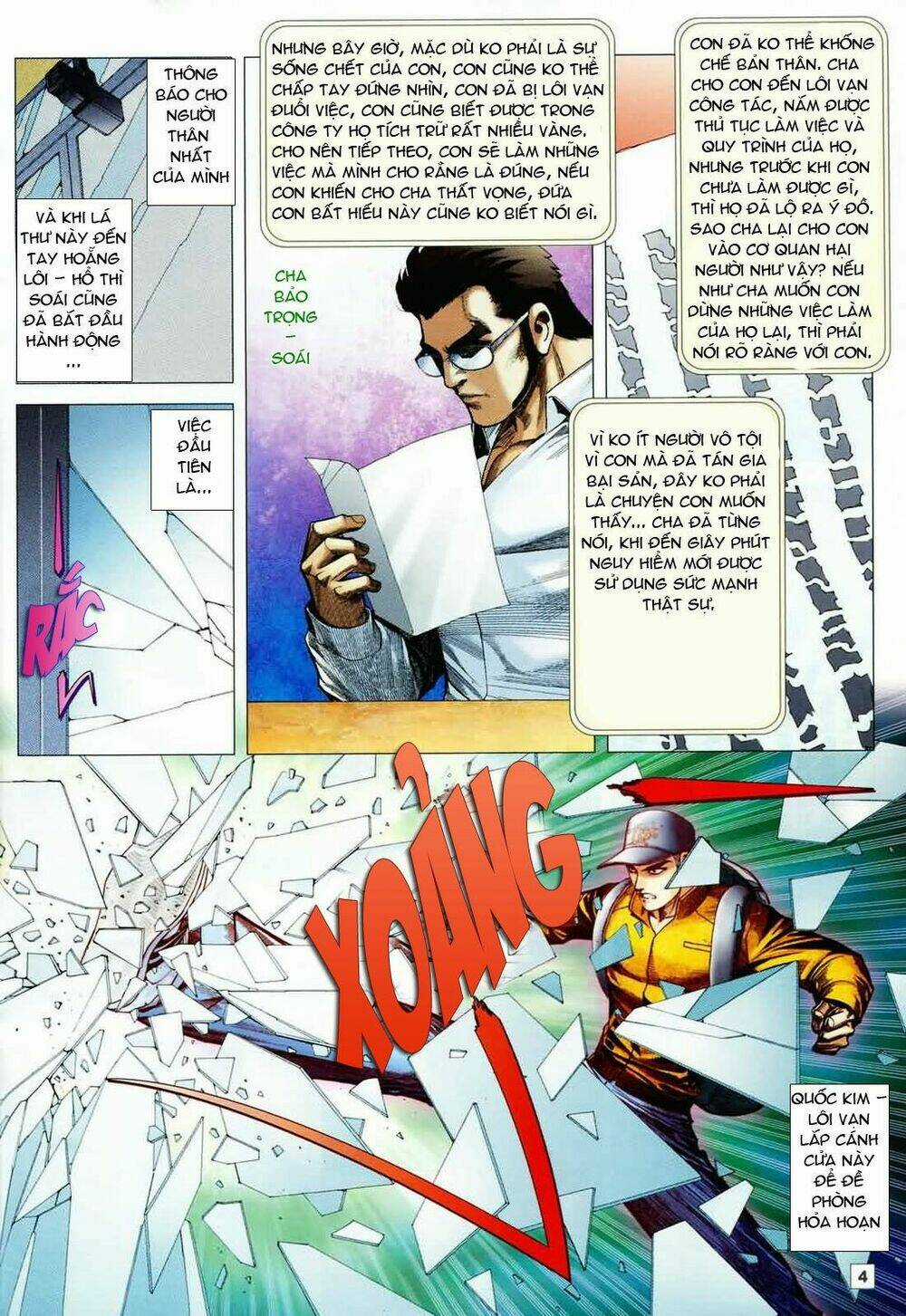 Long Hổ Soái Chapter 2 trang 4