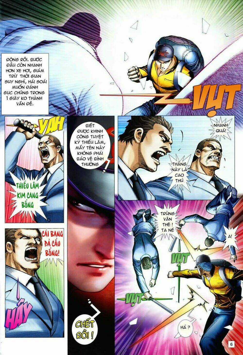 Long Hổ Soái Chapter 2 trang 6