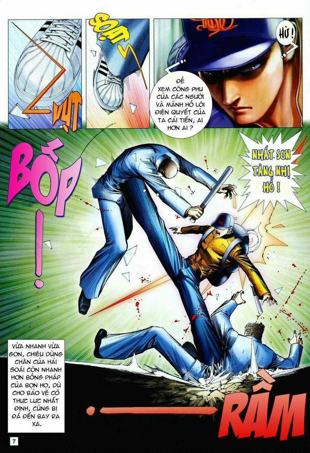 Long Hổ Soái Chapter 2 trang 7