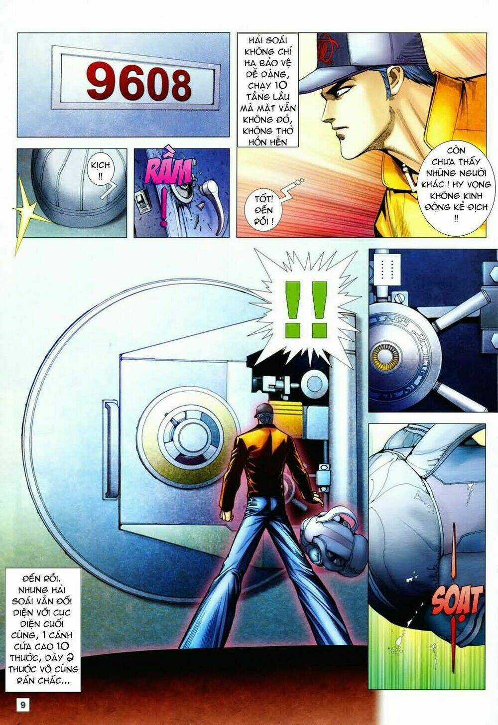 Long Hổ Soái Chapter 2 trang 9