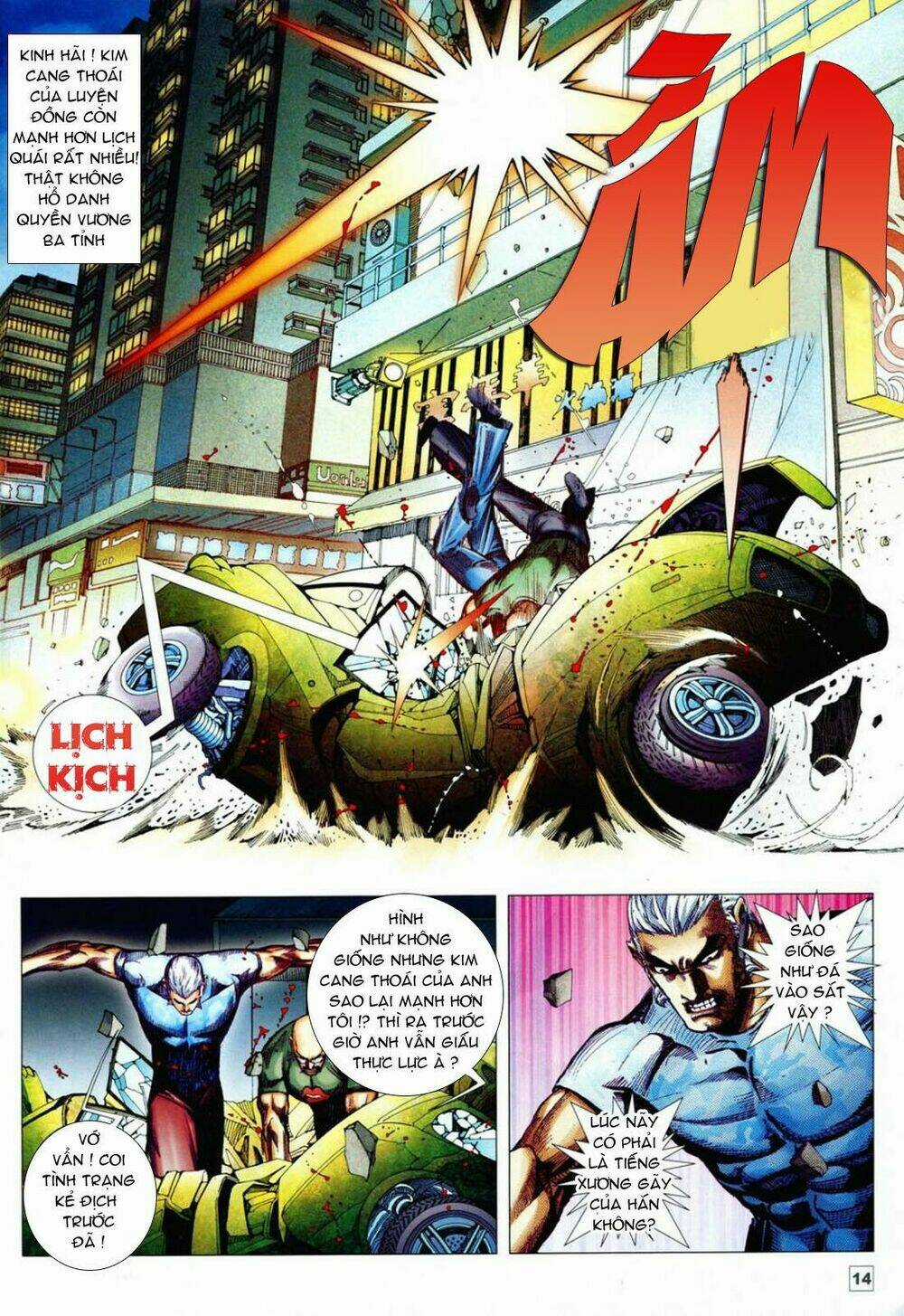 Long Hổ Soái Chapter 3 trang 11