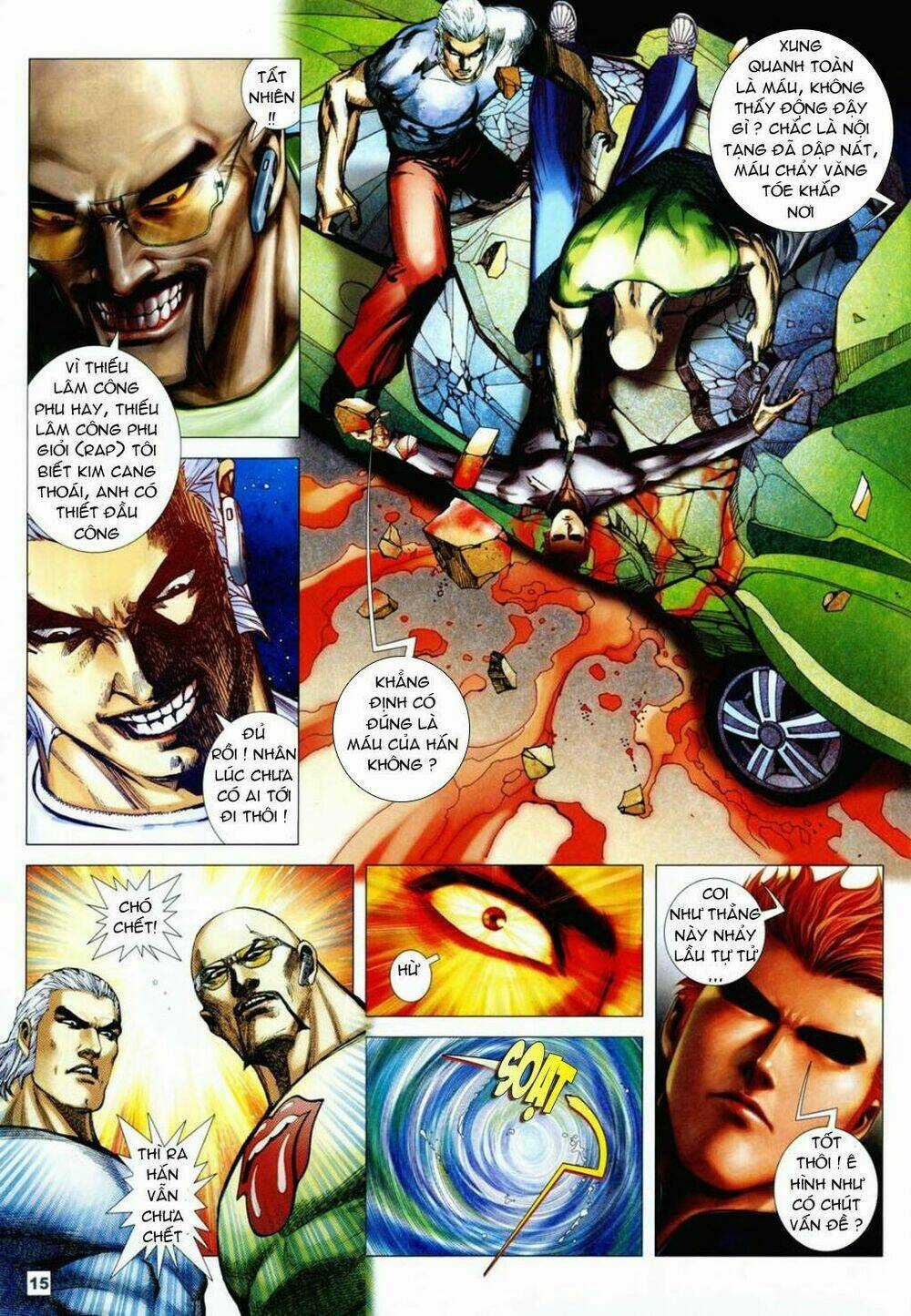 Long Hổ Soái Chapter 3 trang 12