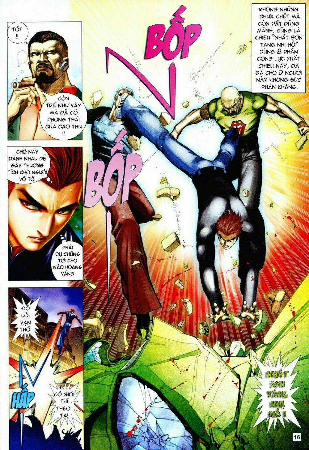 Long Hổ Soái Chapter 3 trang 13