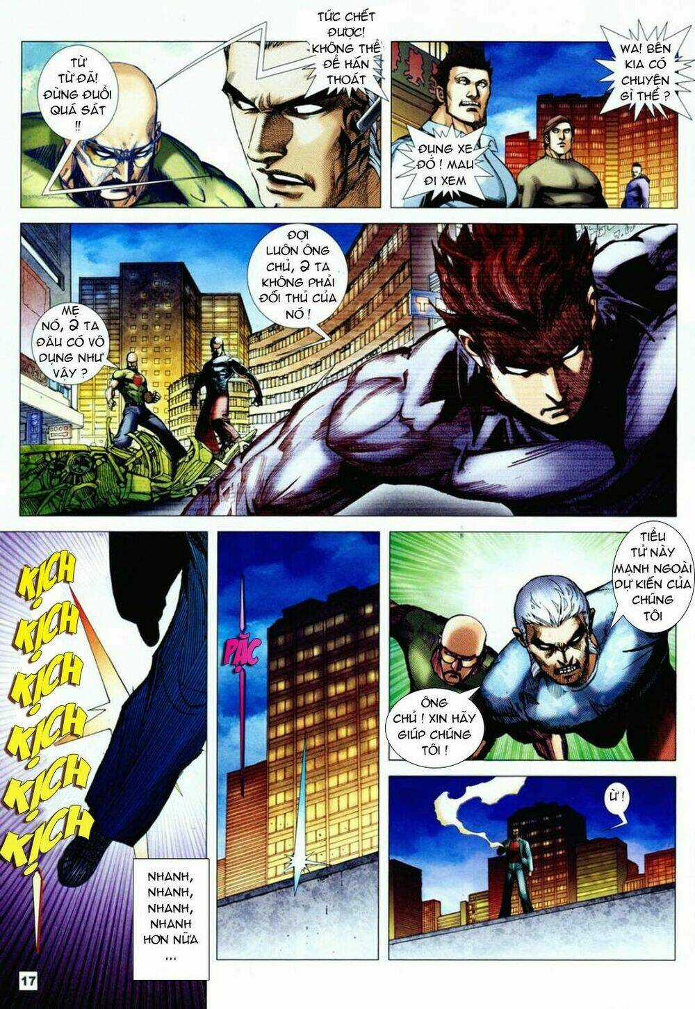 Long Hổ Soái Chapter 3 trang 14