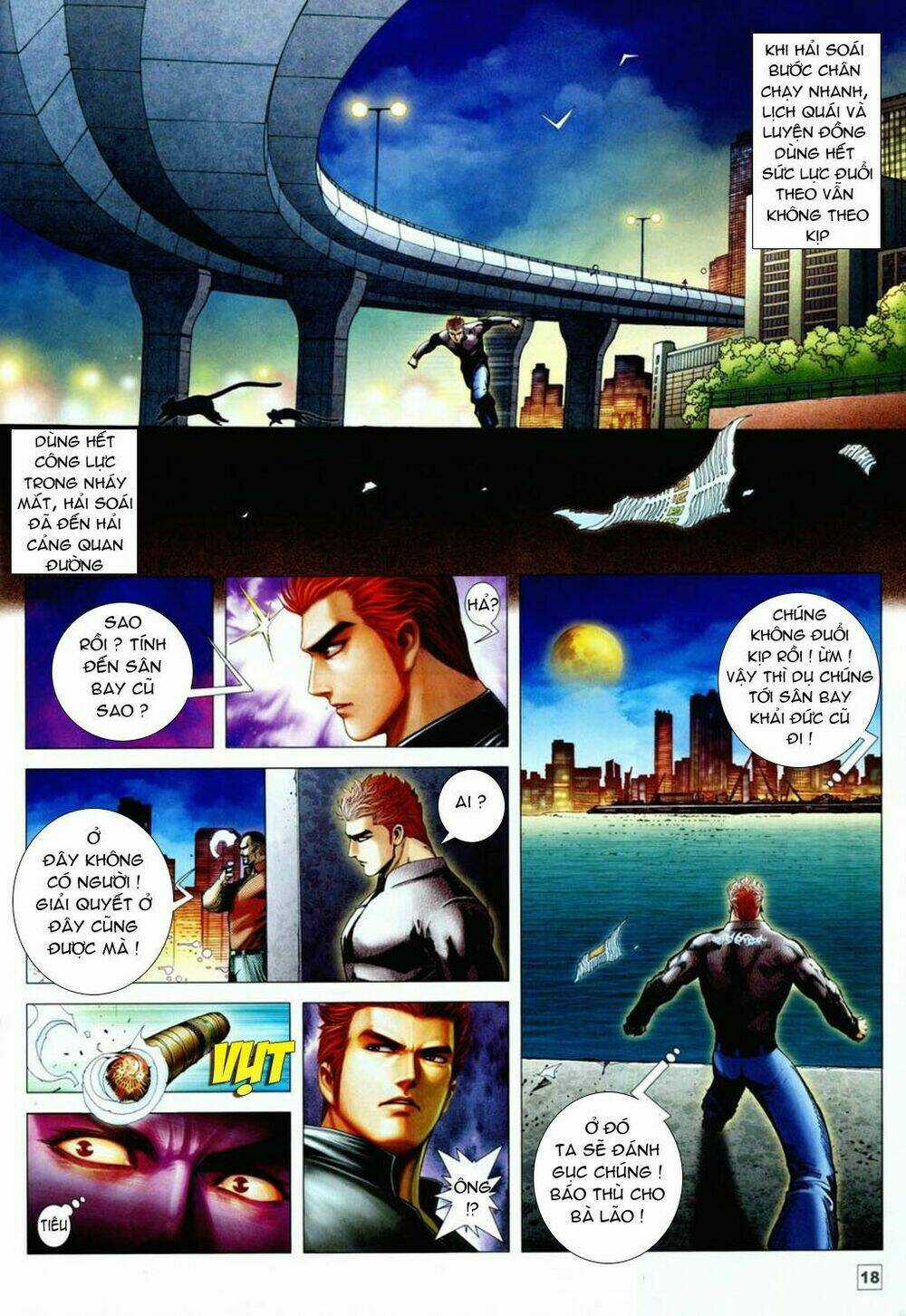 Long Hổ Soái Chapter 3 trang 15