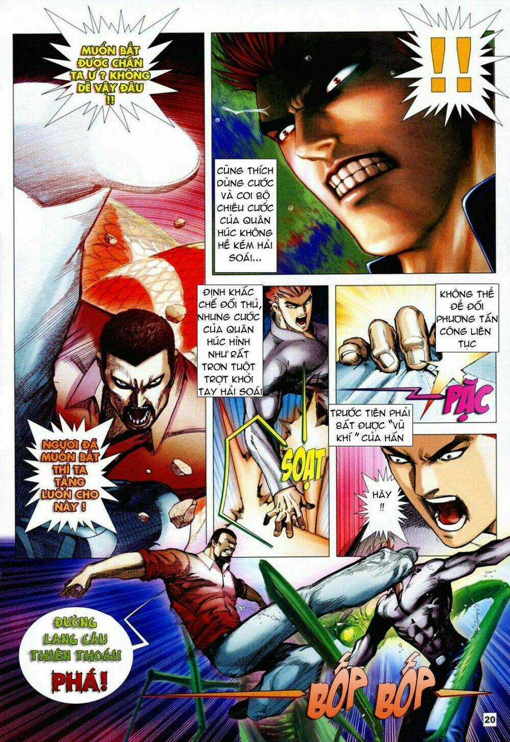 Long Hổ Soái Chapter 3 trang 17