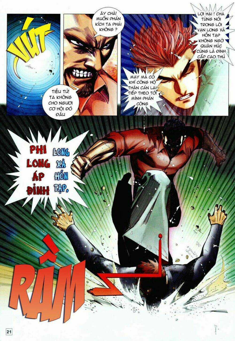 Long Hổ Soái Chapter 3 trang 18