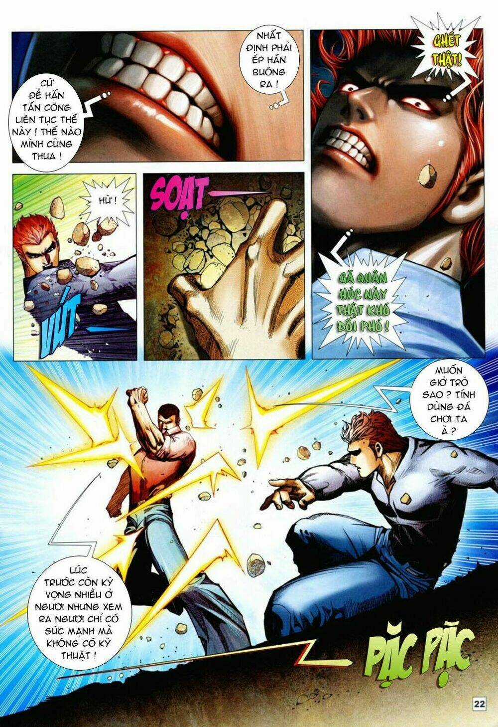 Long Hổ Soái Chapter 3 trang 19