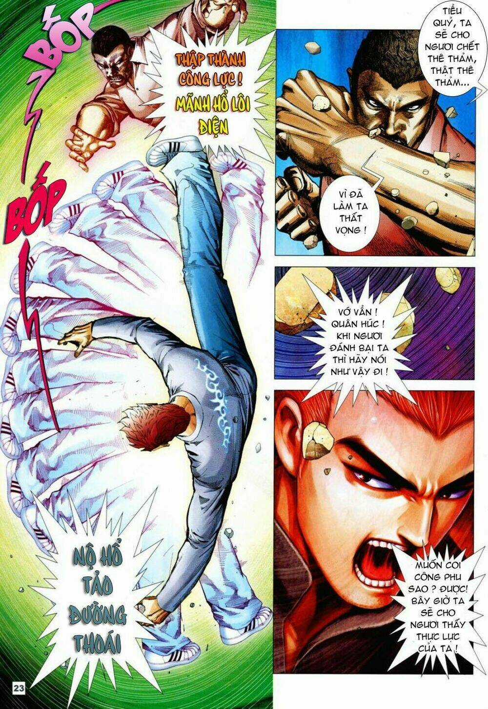 Long Hổ Soái Chapter 3 trang 20