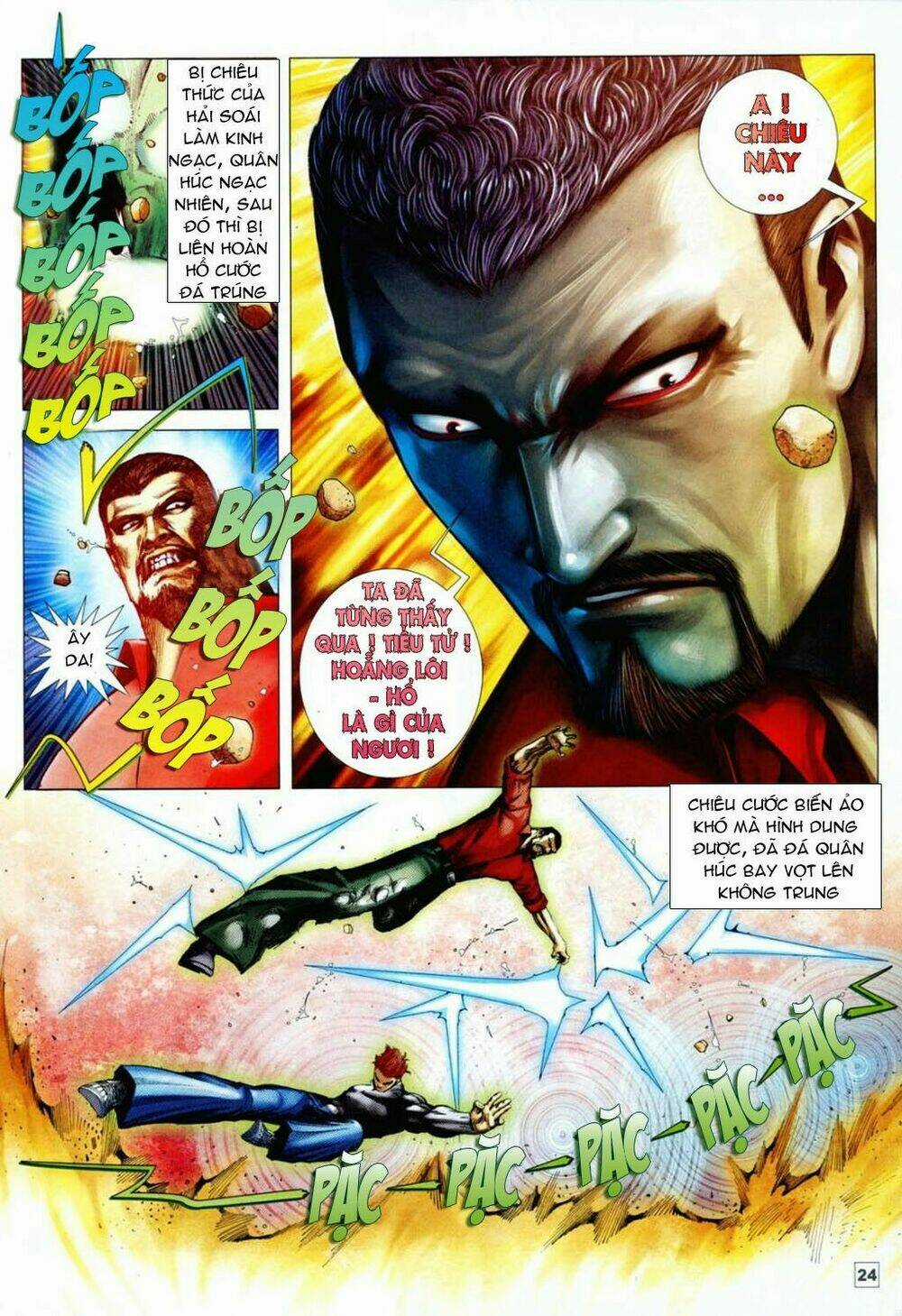 Long Hổ Soái Chapter 3 trang 21