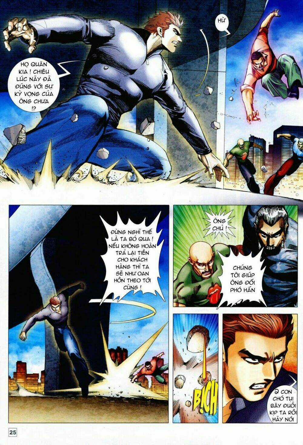 Long Hổ Soái Chapter 3 trang 22